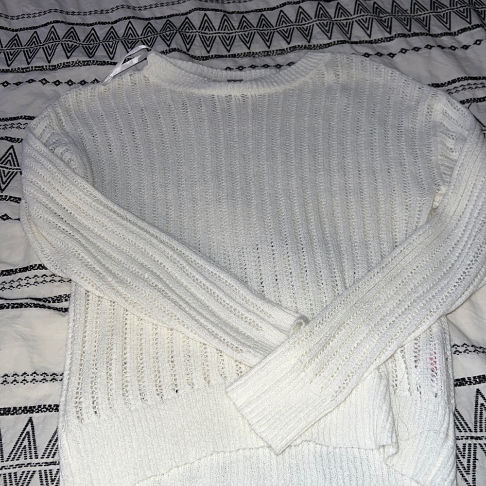 White sweater